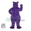 Lovely Herbie the Purple Hippopotamus Lightweight Mascot Costume