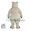 Grey Hippopotamus Lightweight Mascot Costume