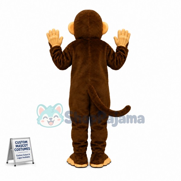Professional Brown Monkey Mascot Costume