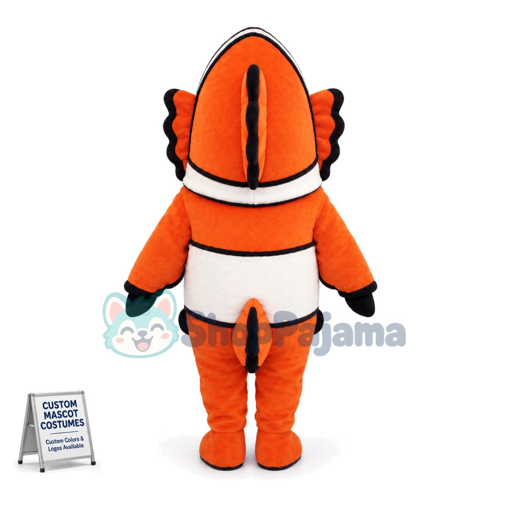 Curious Nemo the Clownfish Mascot Costume