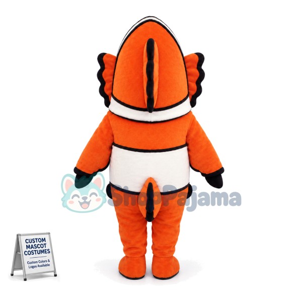 Curious Nemo the Clownfish Mascot Costume