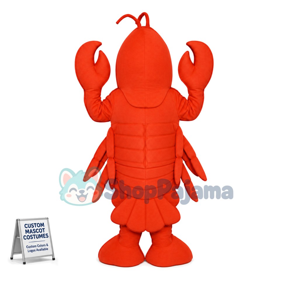 Adult Size Lobster Mascot Costume