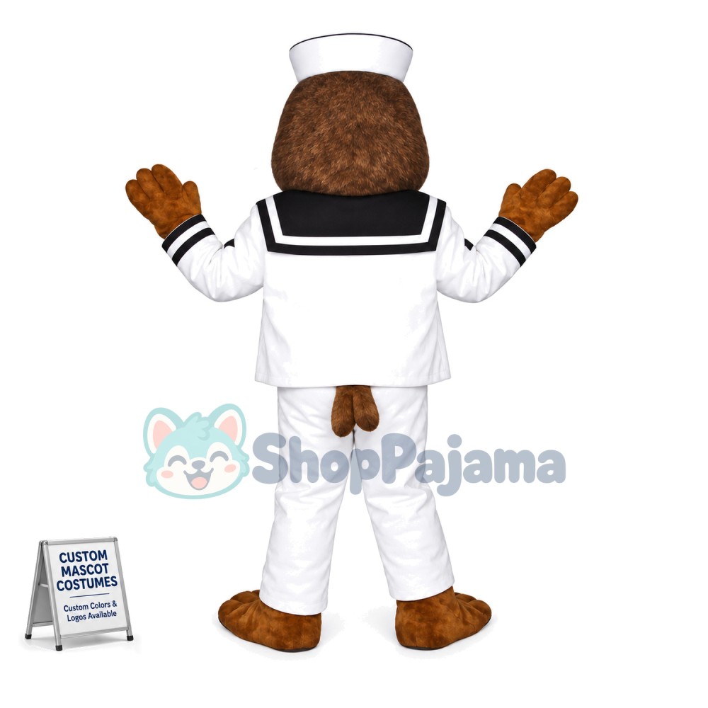 Sailor Otter Mascot Costume