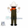 Wrangler Man Mascot Costume 