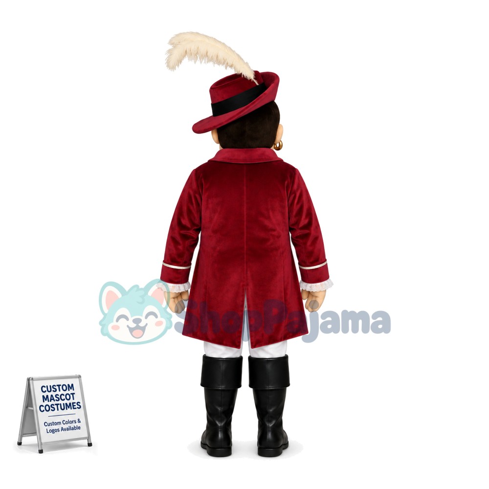 Red Cavalier Mascot Costume	