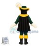 Green Cavalier Man Mascot Costume	