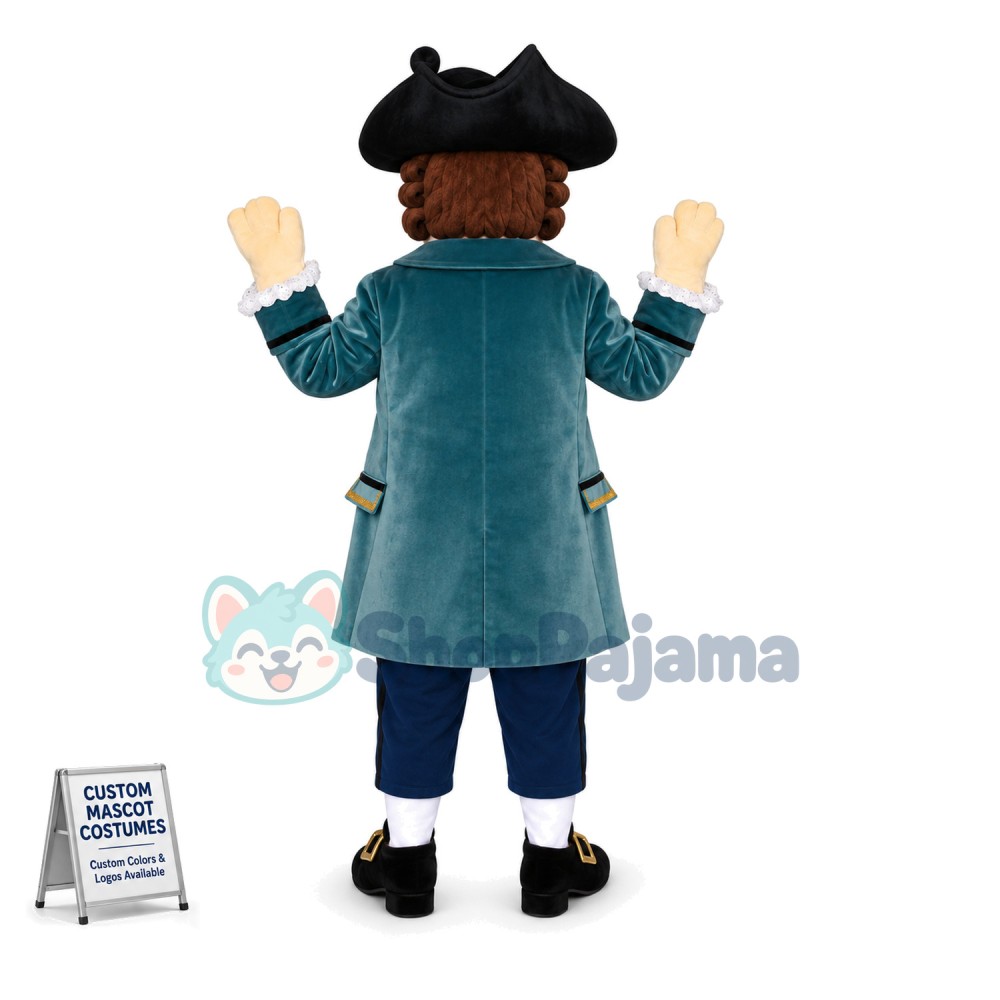 Humble Patriot Mascot Costume	