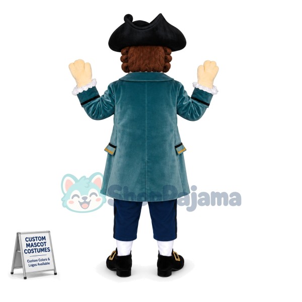 Humble Patriot Mascot Costume	