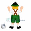 Alpine Bavarian Man Mascot Costume	
