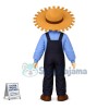 Optimistic Farmer Boy Mascot Costume	