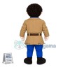 Happy Explorer Mascot Costume	
