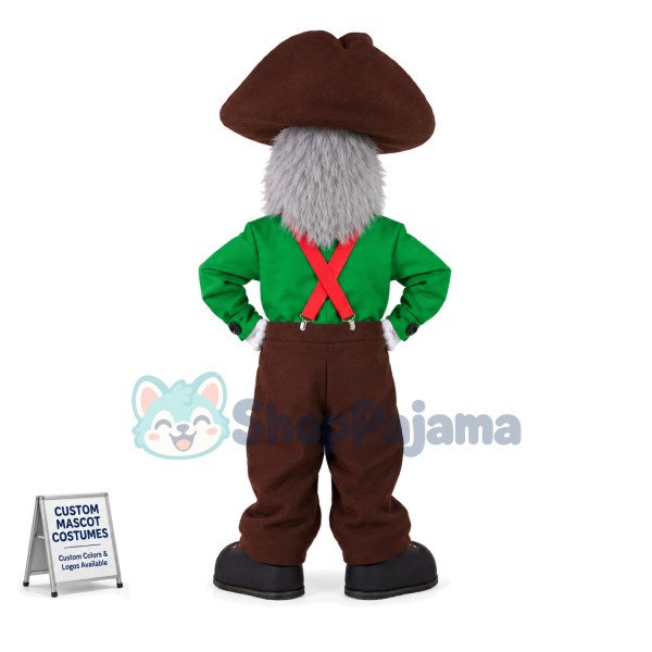 Gold Miner Mascot Costume	