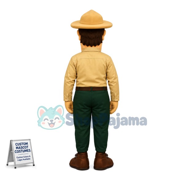 Warden Walker Mascot Costume	