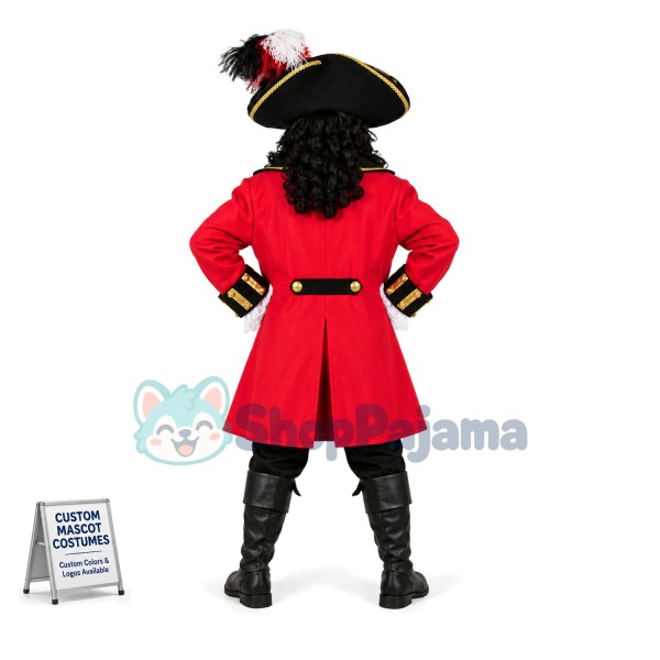 College Pirate Pete Mascot Costume	