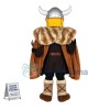 Leif Viking Mascot Costume	