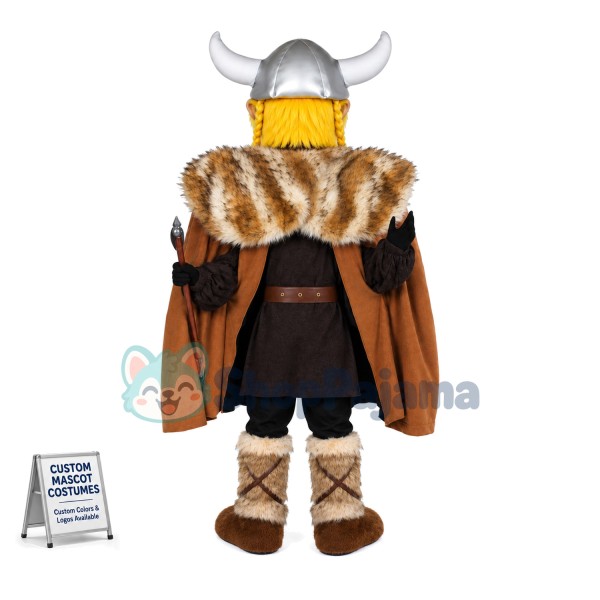 Leif Viking Mascot Costume	