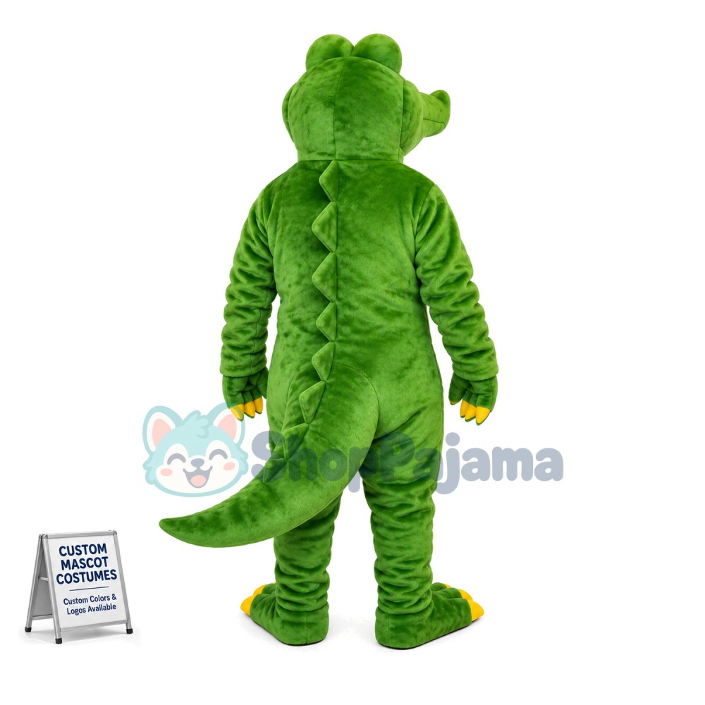 Brawny Gator Mascot Costume	
