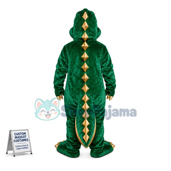 Adult Alligator Mascot Costume	