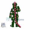 Green Whimsical Dragon Mascot Costume 