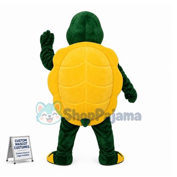 Adult Turtle Mascot Costume 