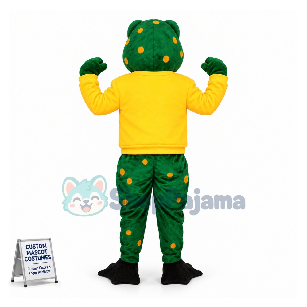 Tough Toad Mascot Costume 
