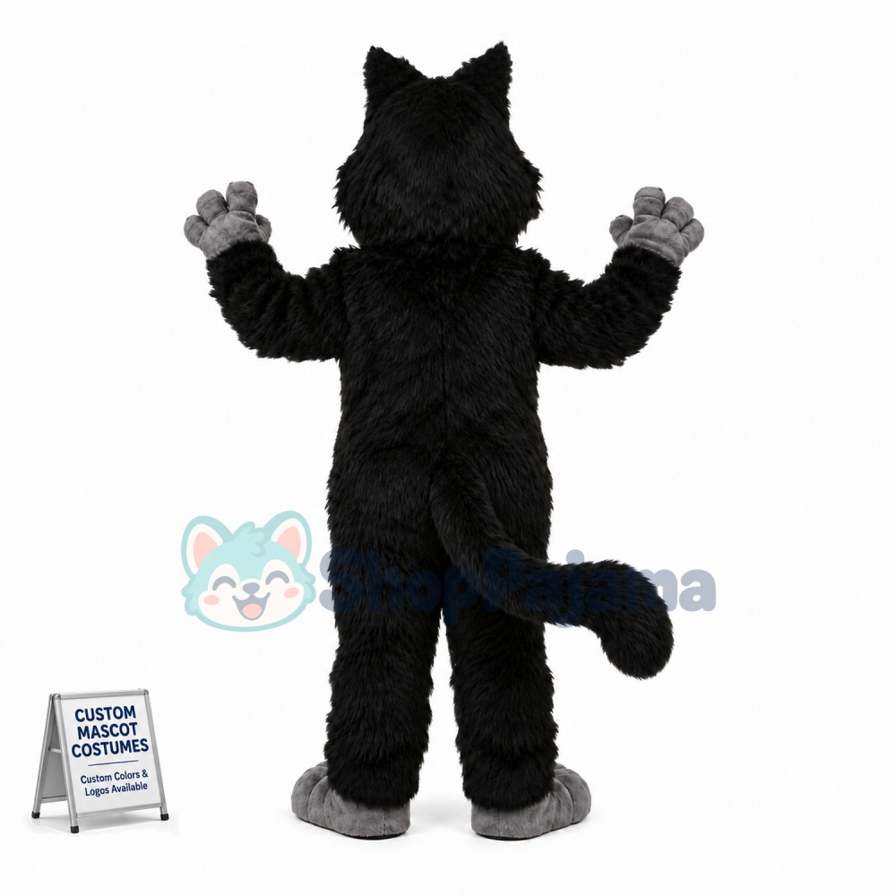 Wily Wolf Mascot Costume 