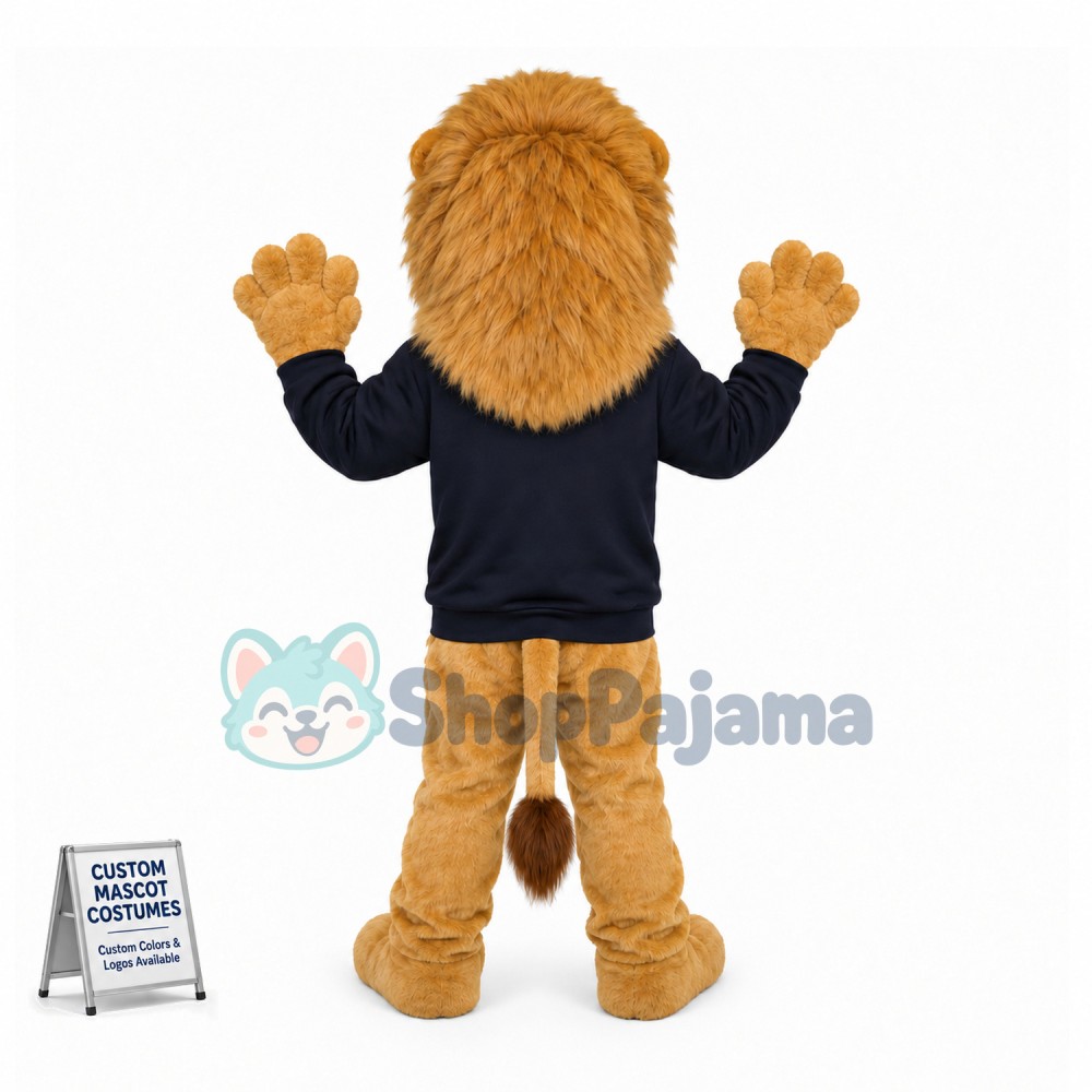 University Lion Mascot Costume 