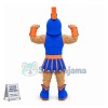 Blue & Orange Trojan Mascot Costume 