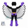 Super Hero Bald Eagle Mascot Costume 