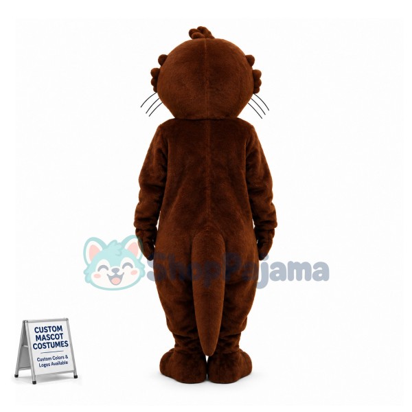 Lovely Otter Mascot Adult Costume 