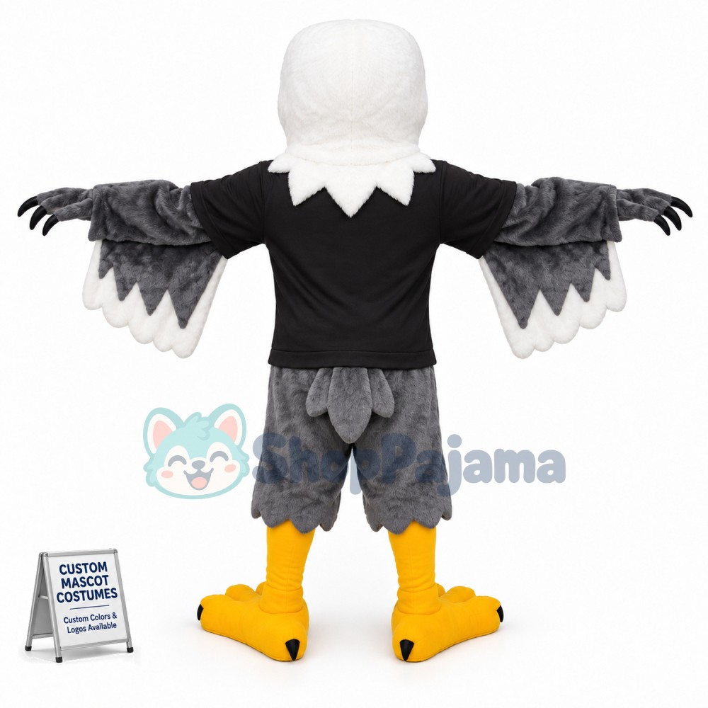 University Ernie the Eagle Mascot Costume	