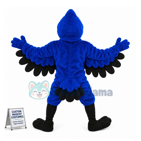 Fierce Bernie the Blue Jay Mascot Costume	