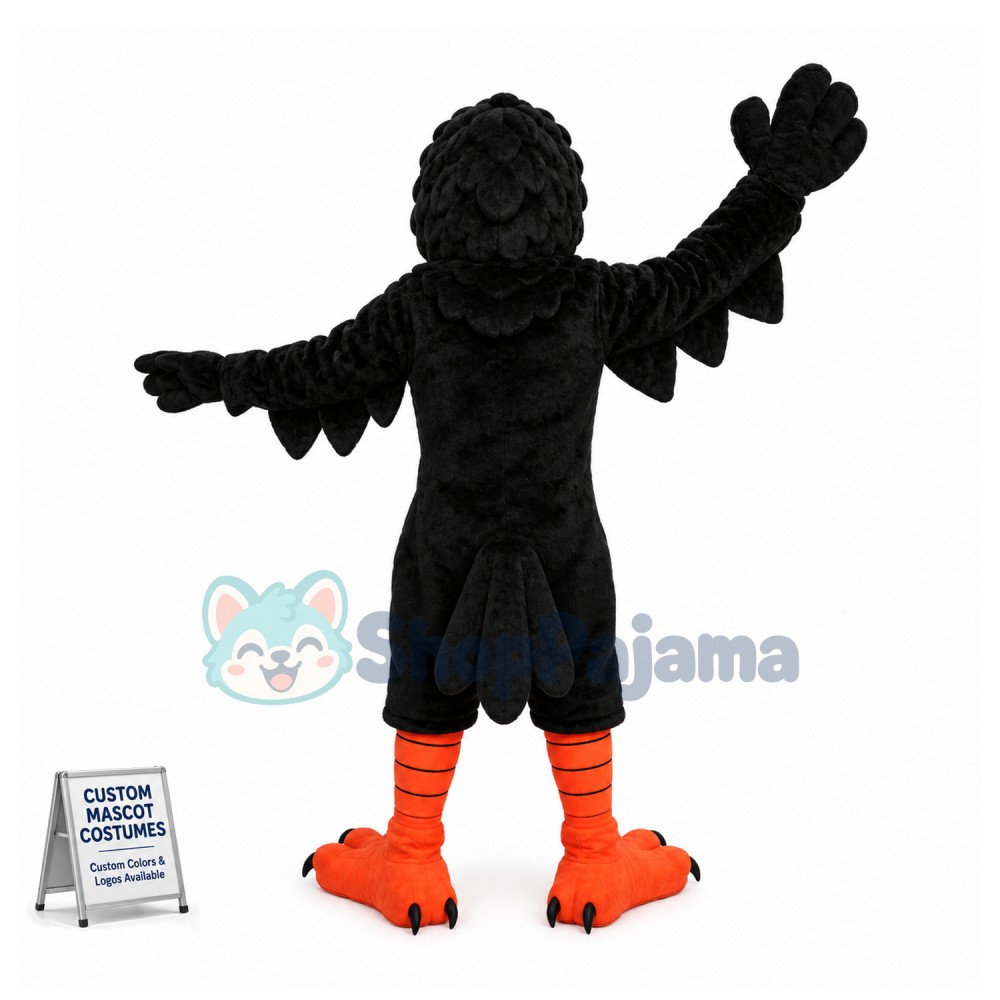 Fierce Crow Mascot Costume 