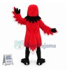 Swoop the Red Hawk Mascot Costume 