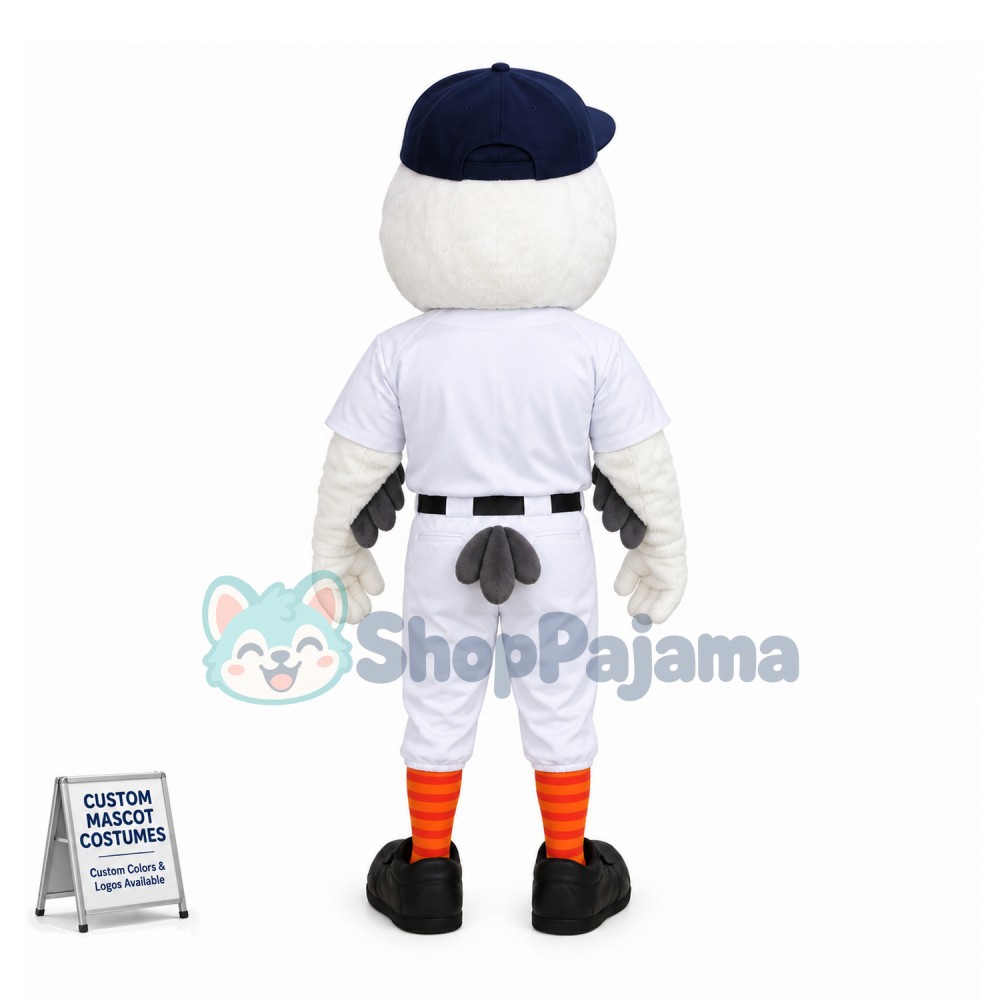 Baseball Sandy the Seagull Mascot Costume 