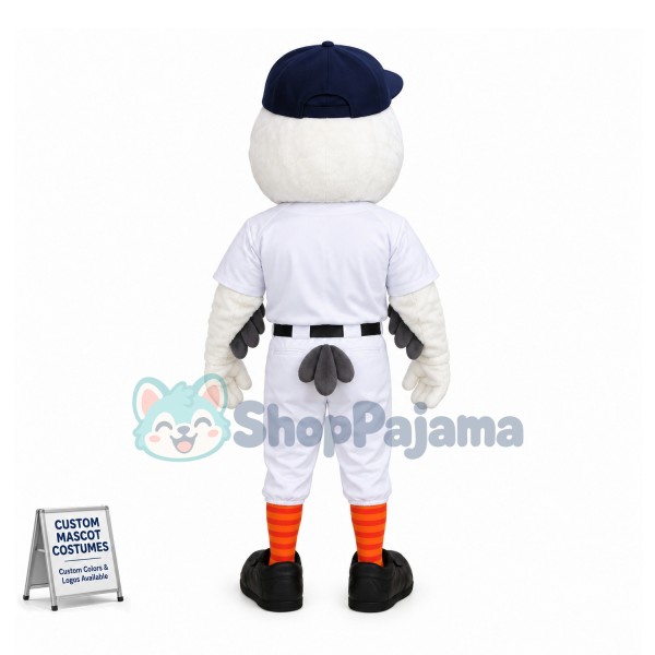 Baseball Sandy the Seagull Mascot Costume 
