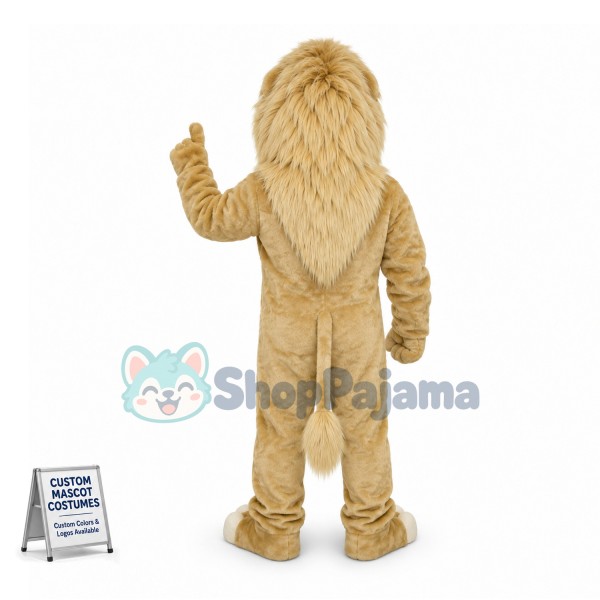 Ari the CELA Lion Mascot Costume 