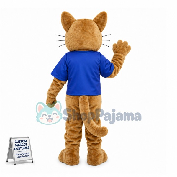 Wildcat School Mascot Costume 