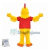 Yellow Chicken Mascot Adult Costume 