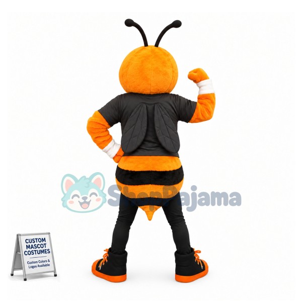 University Bee Mascot Costume 