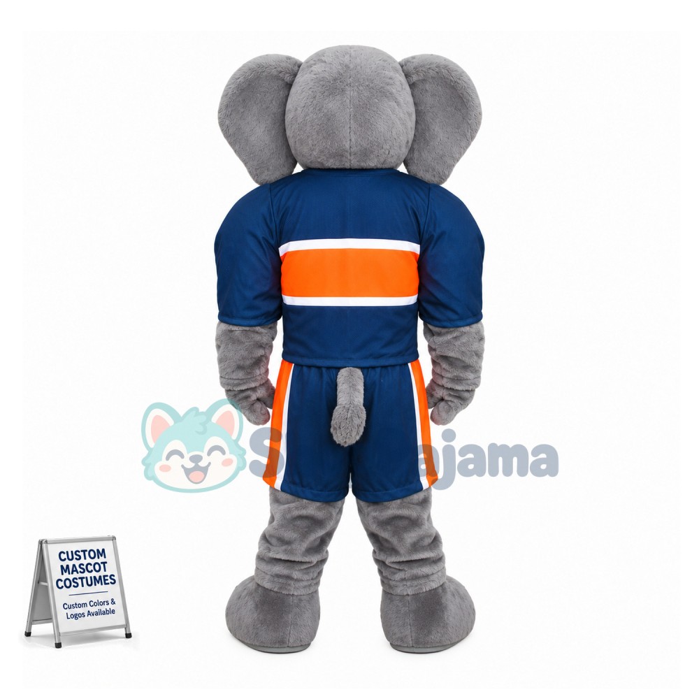 University Elephant Tuffy the Titan Mascot Costume 