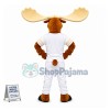 Advertising Moose Mascot Costume Fancy Dress Costume 