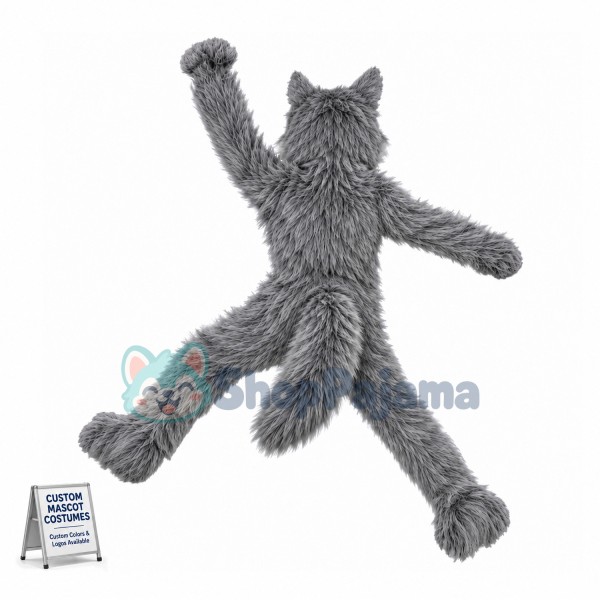 Willie the Wolf High School Mascot Costume 