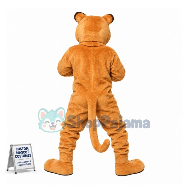 High School Cougar Mascot Costume 