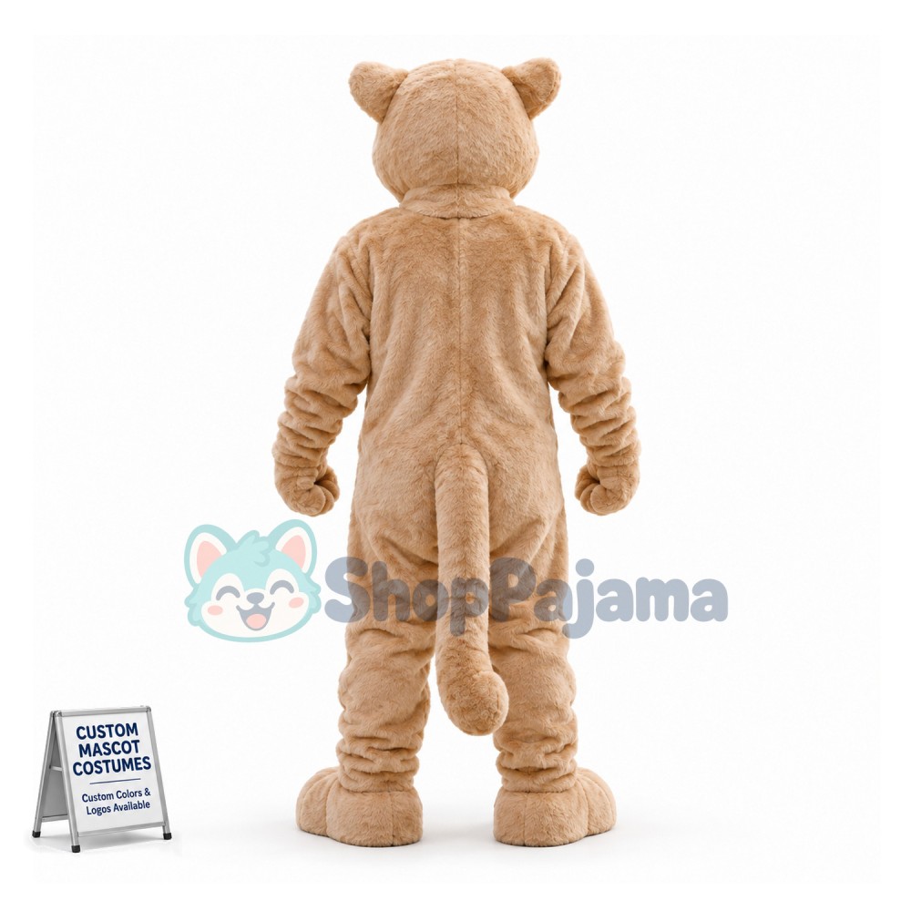 Elementary School Cougar Mascot Costume 