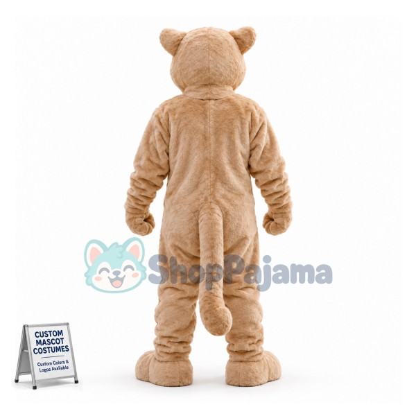 Elementary School Cougar Mascot Costume 
