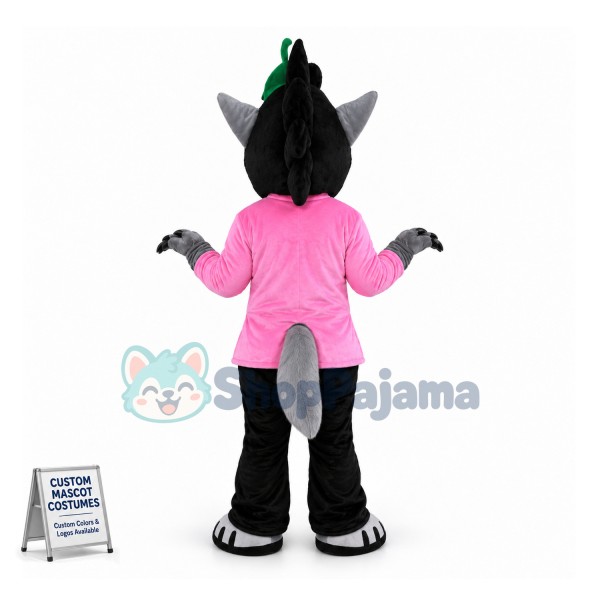 Cartoon Big Bad Wolf Mascot Costume Fancy Dress Costume 