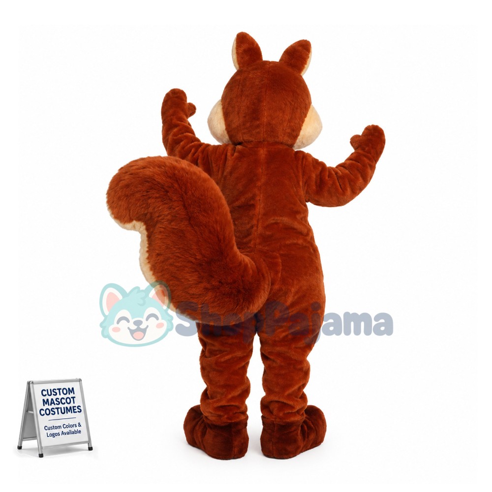 Active Squirrel Mascot Costume 