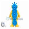Huge Cartoon Blue & Yellow Seahorse Mascot Costume For Adult	