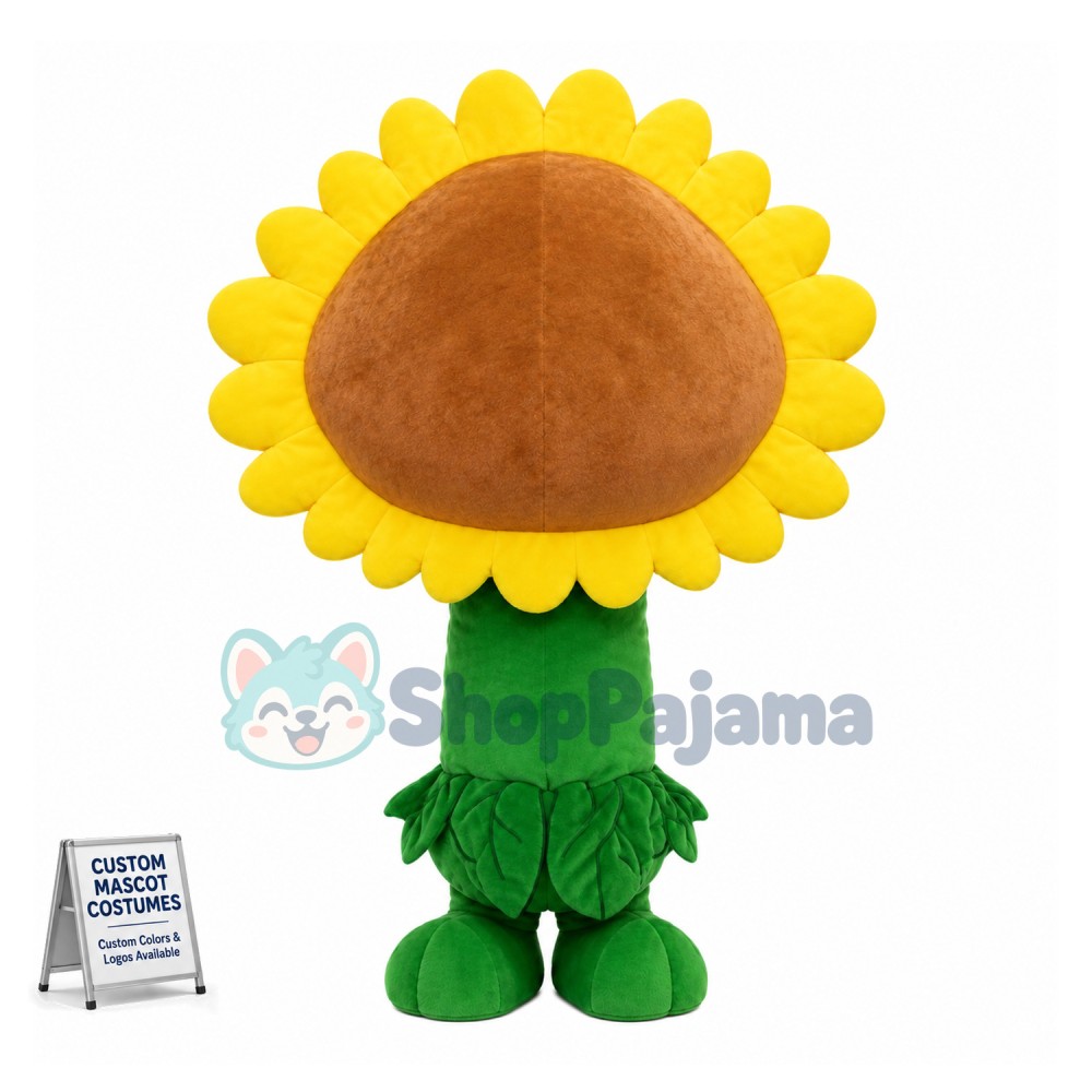 Deluxe Cartoon Sunflower Mascot Costume	